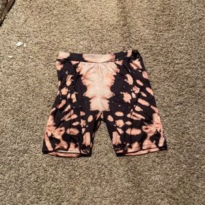 Super cute tie dye BIKER SHORTS